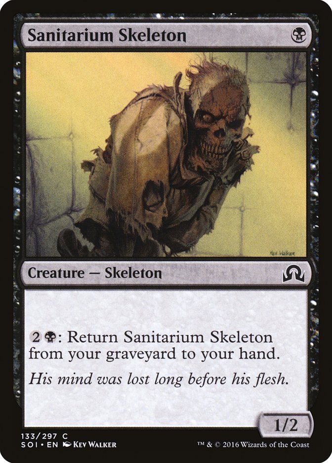 Sanitarium Skeleton [Shadows over Innistrad] | Gear Gaming Bentonville