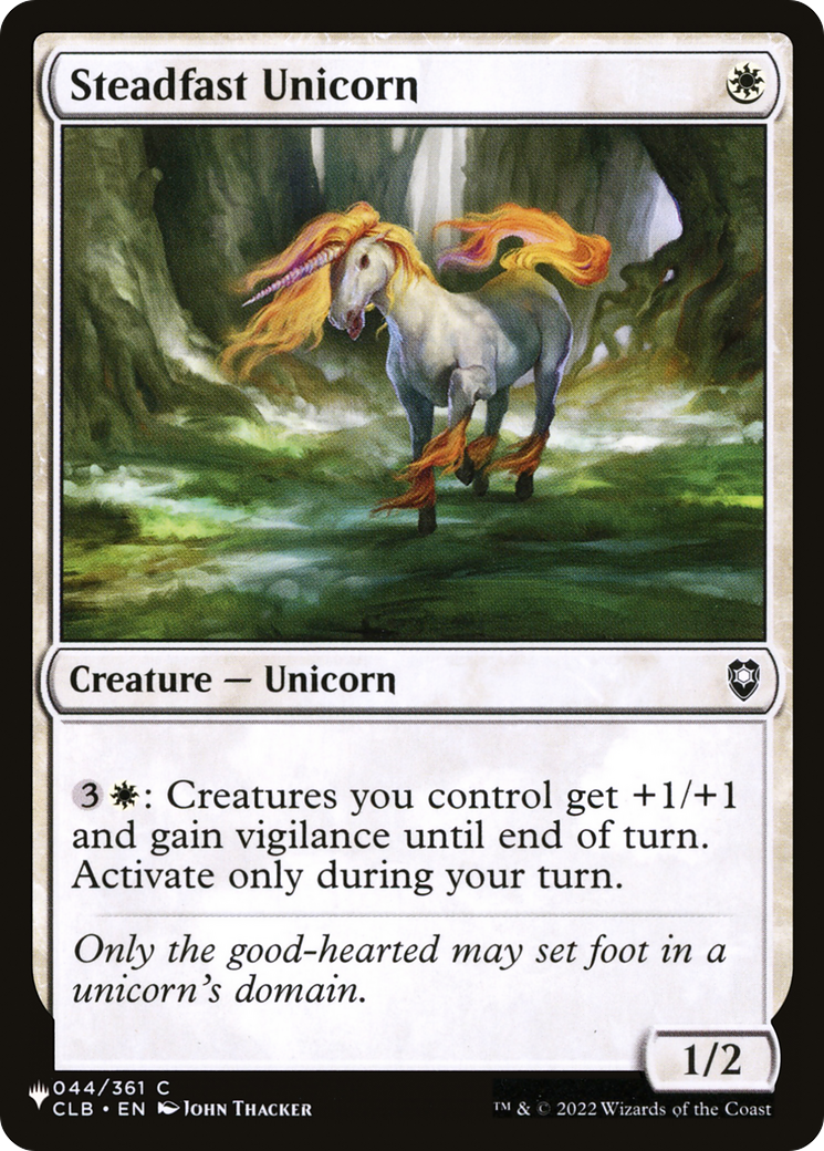 Steadfast Unicorn [The List] | Gear Gaming Bentonville