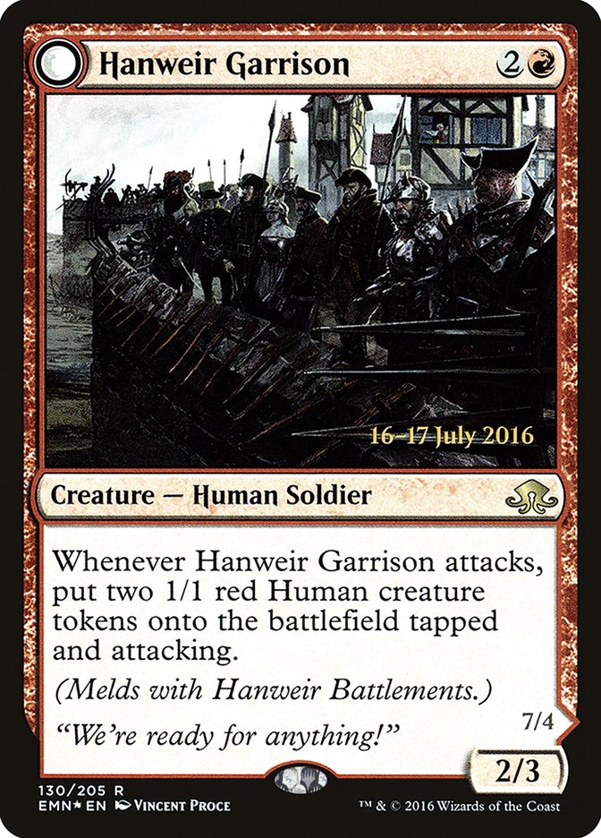 Hanweir Garrison [Eldritch Moon Prerelease Promos] | Gear Gaming Bentonville