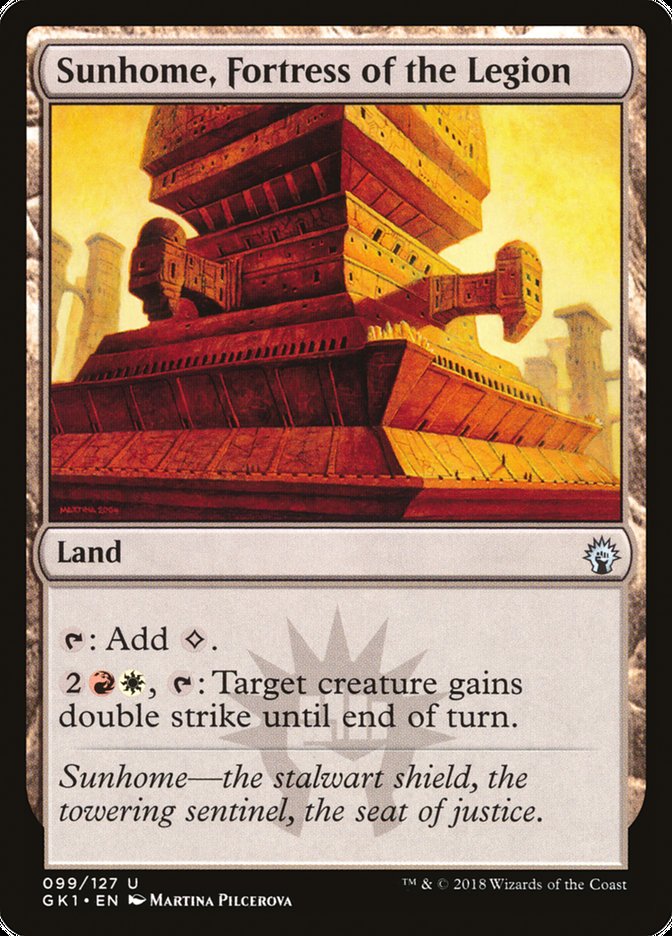 Sunhome, Fortress of the Legion [Guilds of Ravnica Guild Kit] | Gear Gaming Bentonville