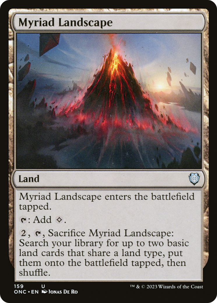 Myriad Landscape [Phyrexia: All Will Be One Commander] | Gear Gaming Bentonville