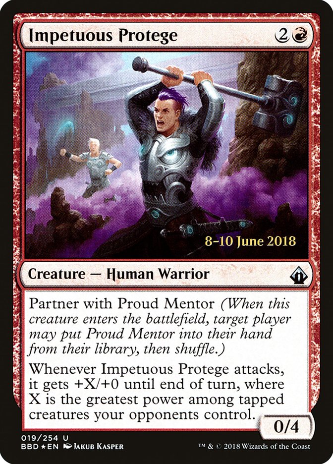 Impetuous Protege [Battlebond Prerelease Promos] | Gear Gaming Bentonville