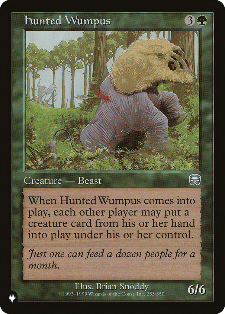 Hunted Wumpus [The List Reprints] | Gear Gaming Bentonville