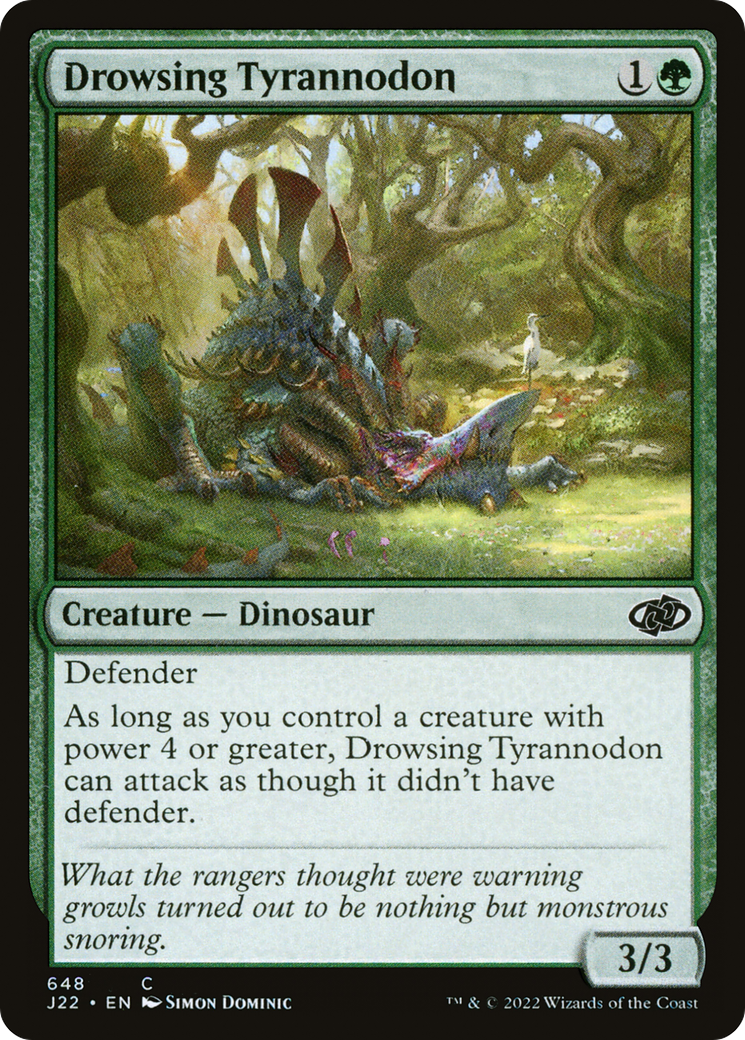 Drowsing Tyrannodon [Jumpstart 2022] | Gear Gaming Bentonville