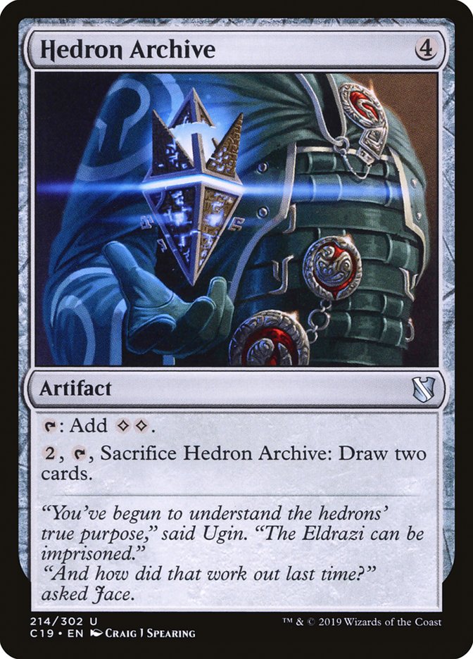 Hedron Archive [Commander 2019] | Gear Gaming Bentonville