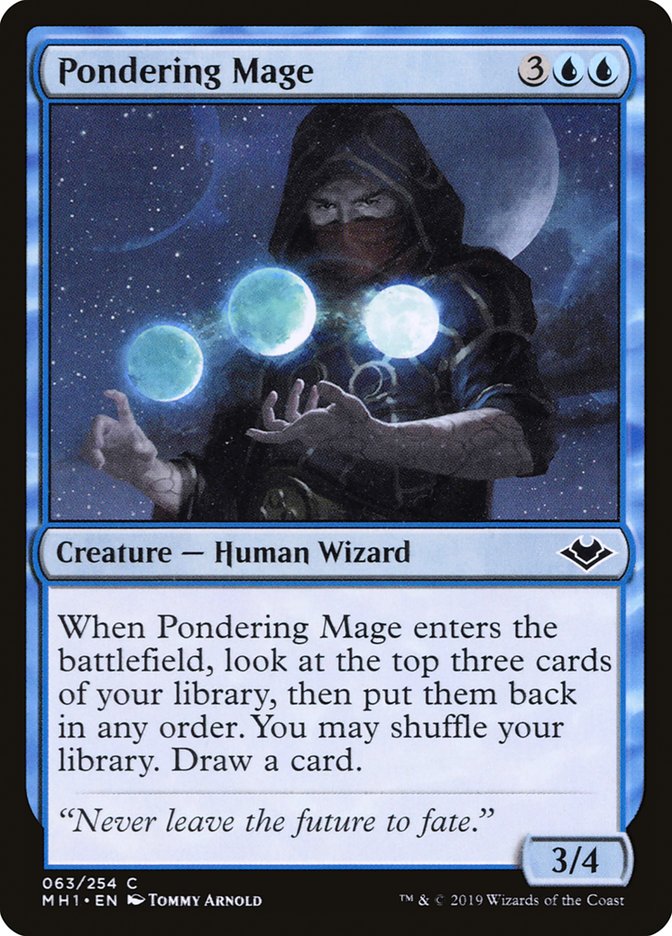 Pondering Mage [Modern Horizons] | Gear Gaming Bentonville