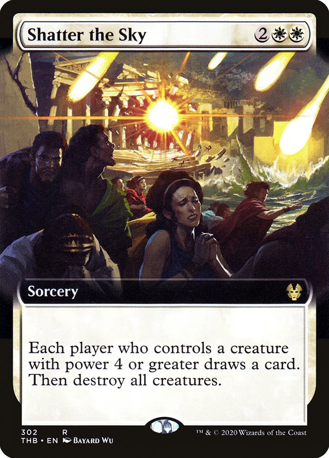 Shatter the Sky (Extended Art) [Theros Beyond Death] | Gear Gaming Bentonville
