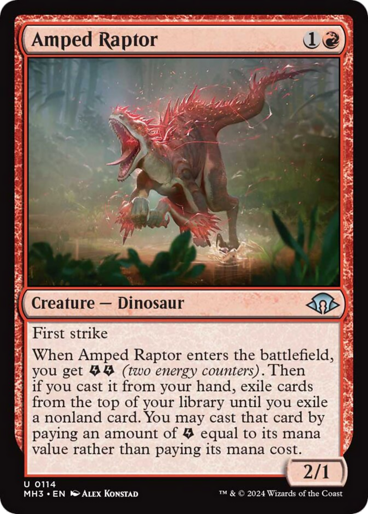 Amped Raptor [Modern Horizons 3] | Gear Gaming Bentonville