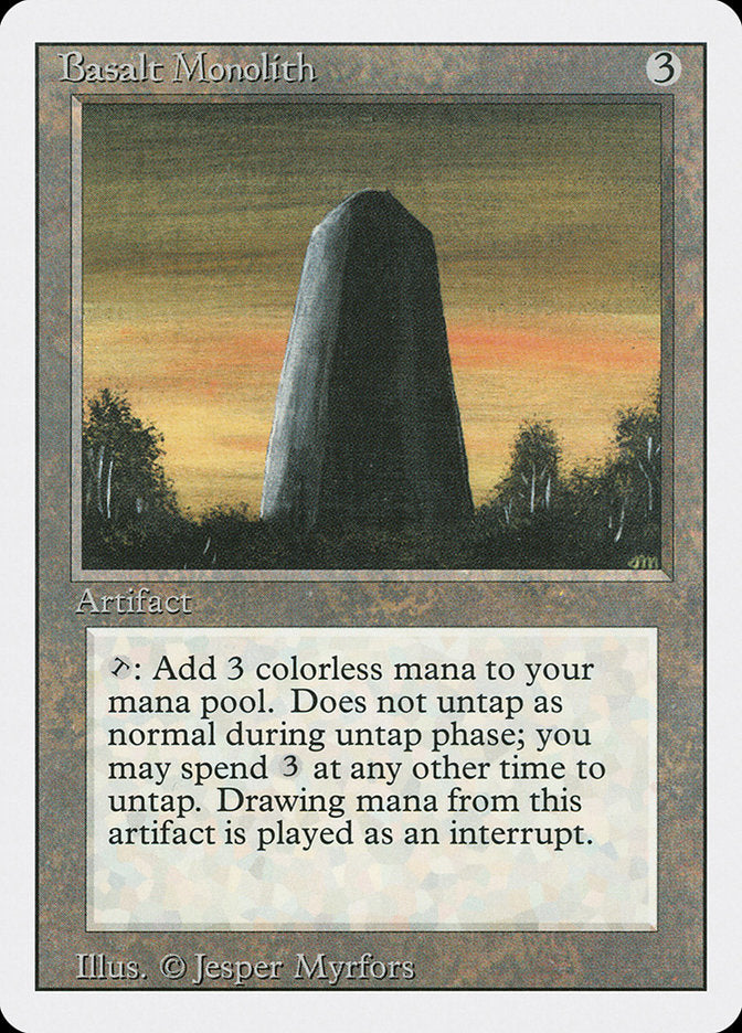 Basalt Monolith [Revised Edition] | Gear Gaming Bentonville