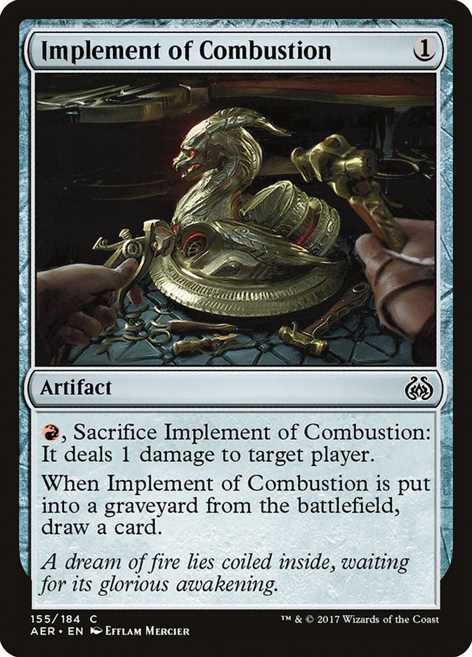 Implement of Combustion [Aether Revolt] | Gear Gaming Bentonville