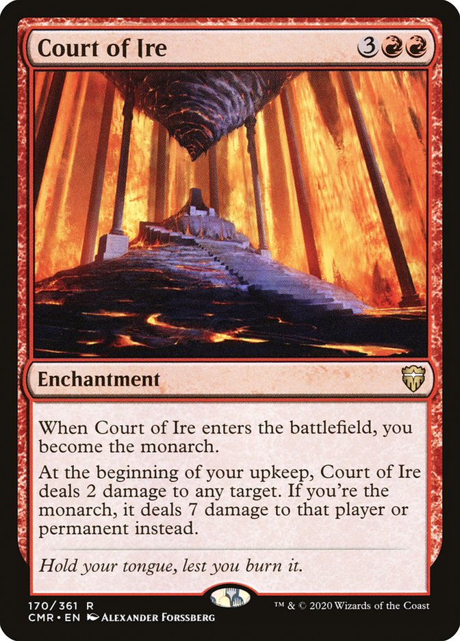Court of Ire [Commander Legends] | Gear Gaming Bentonville