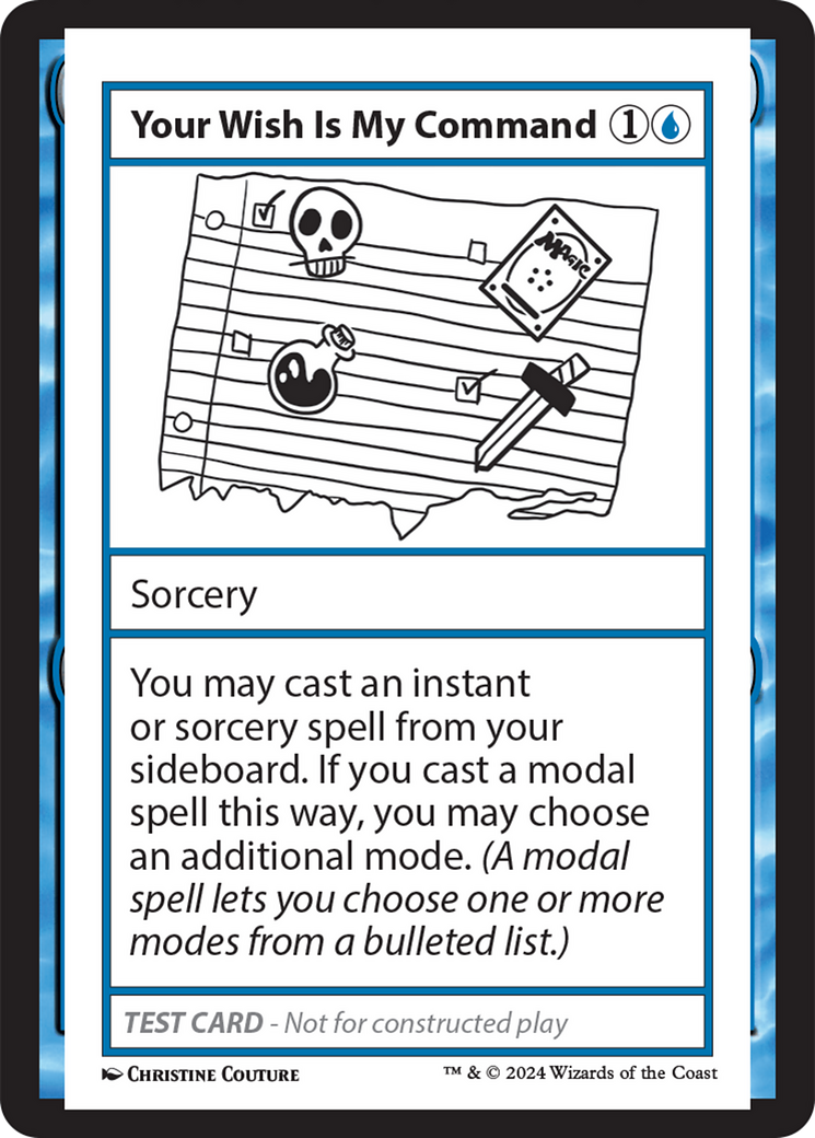 Your Wish Is My Command [Mystery Booster 2 Playtest Cards] | Gear Gaming Bentonville