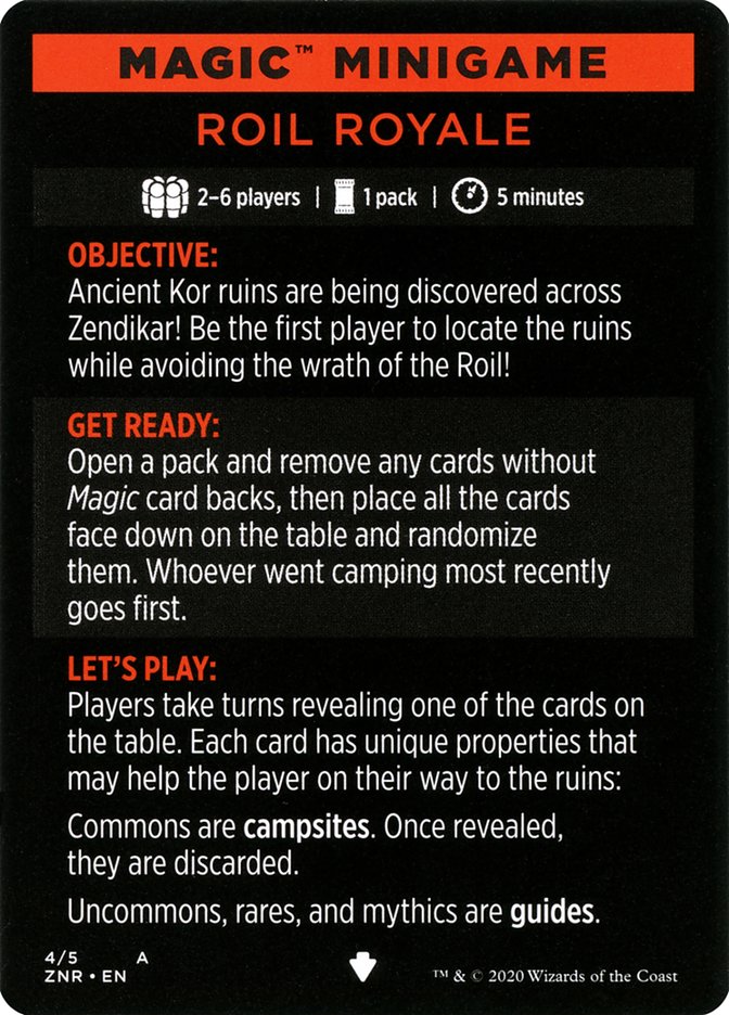 Roil Royale (Magic Minigame) [Zendikar Rising Minigame] | Gear Gaming Bentonville