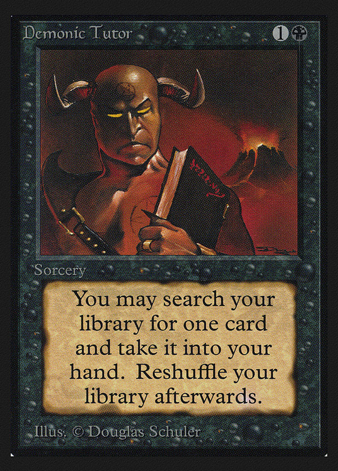 Demonic Tutor [International Collectors' Edition] | Gear Gaming Bentonville