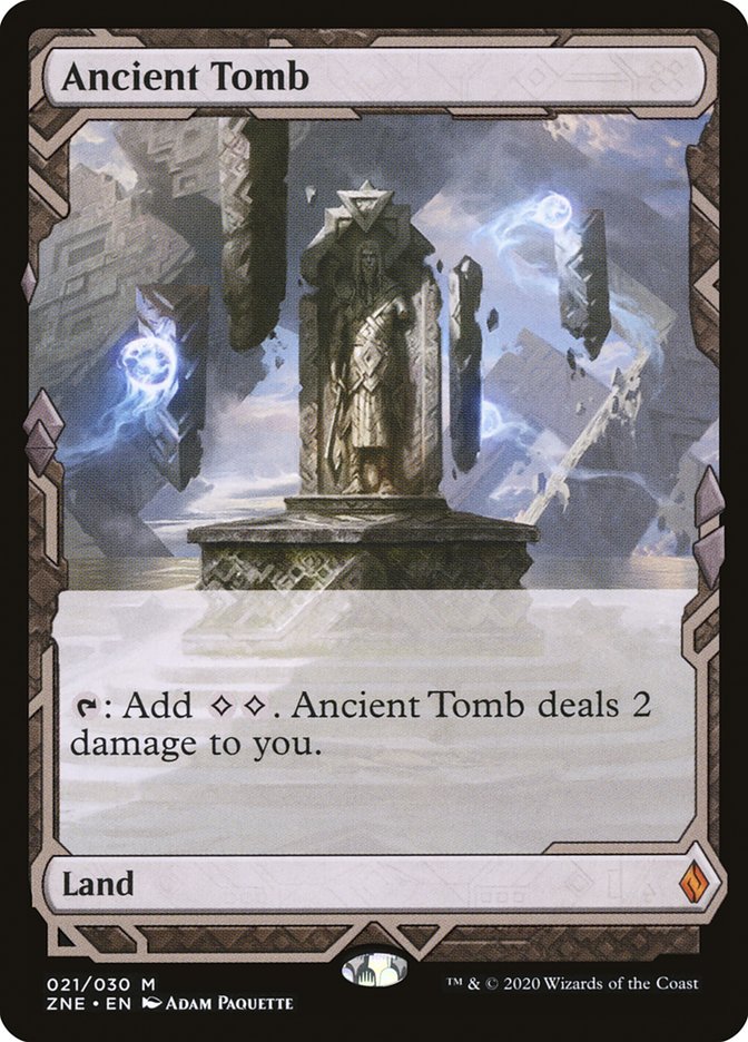 Ancient Tomb (Expeditions) [Zendikar Rising Expeditions] | Gear Gaming Bentonville