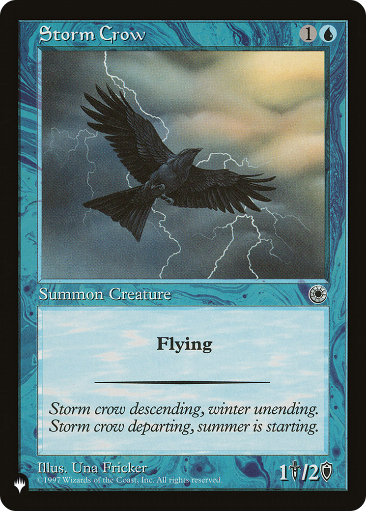 Storm Crow (POR) [The List Reprints] | Gear Gaming Bentonville