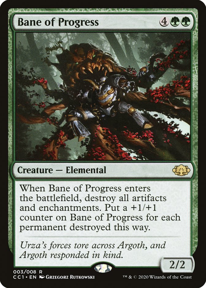 Bane of Progress [Commander Collection: Green] | Gear Gaming Bentonville