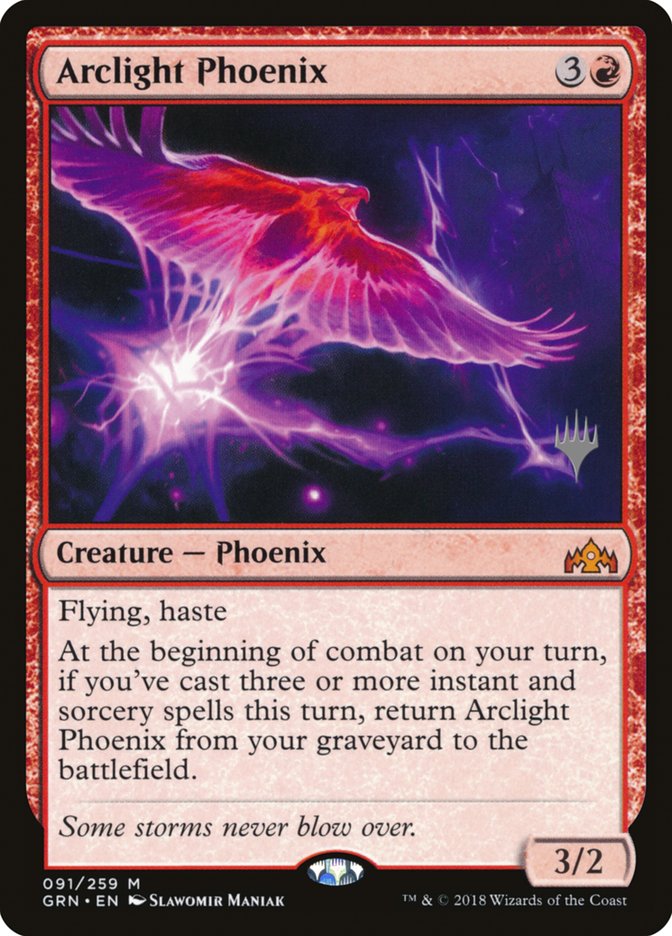 Arclight Phoenix (Promo Pack) [Guilds of Ravnica Promos] | Gear Gaming Bentonville
