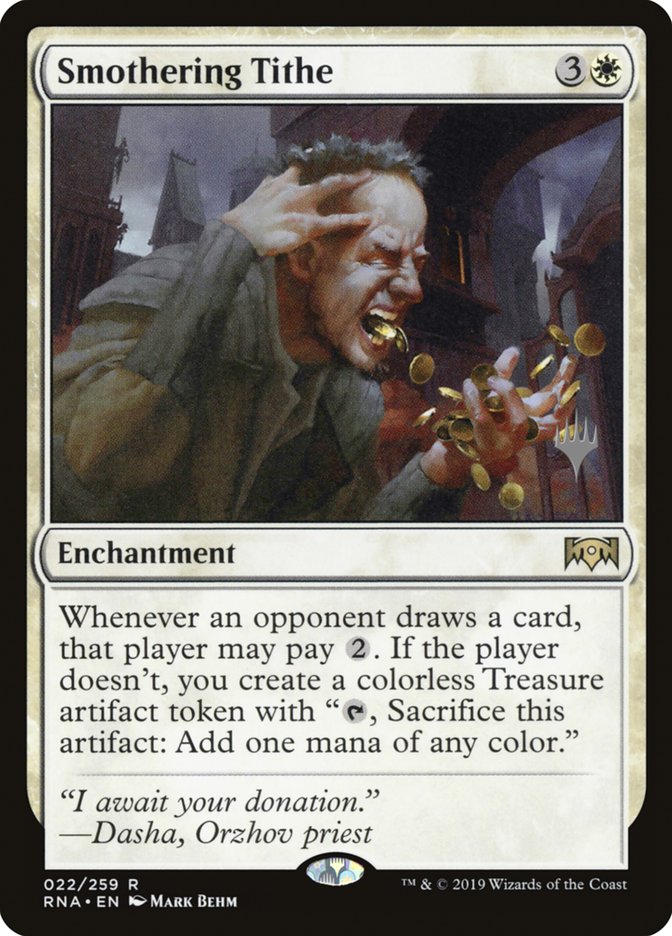 Smothering Tithe (Promo Pack) [Ravnica Allegiance Promos] | Gear Gaming Bentonville