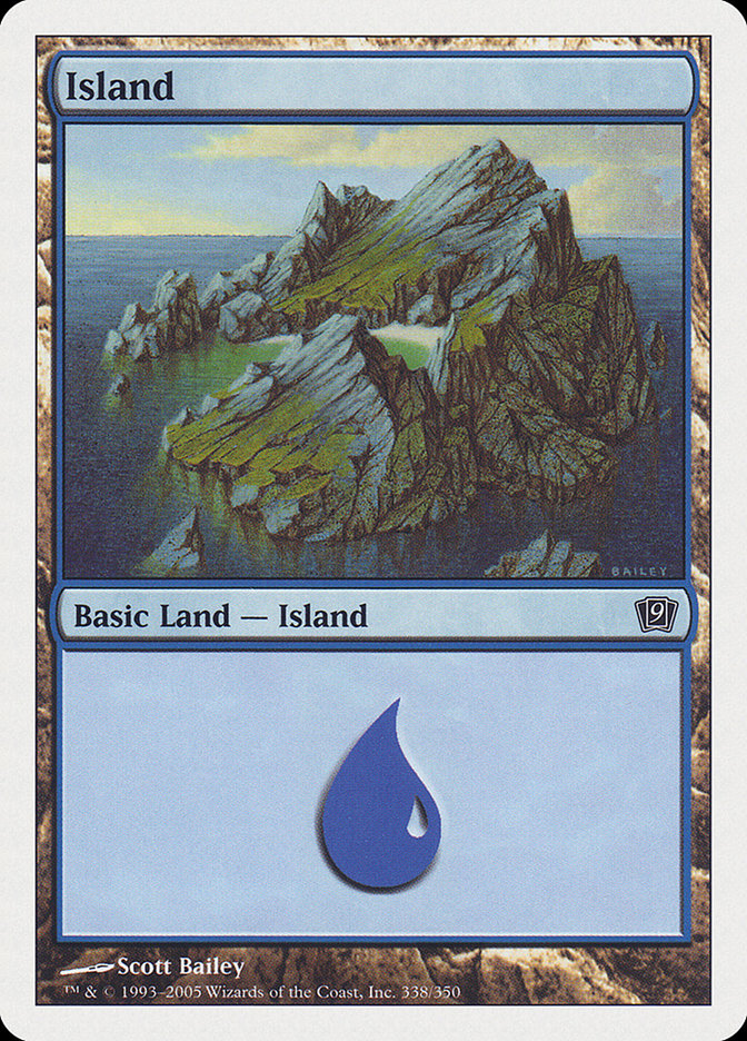 Island (338) [Ninth Edition] | Gear Gaming Bentonville