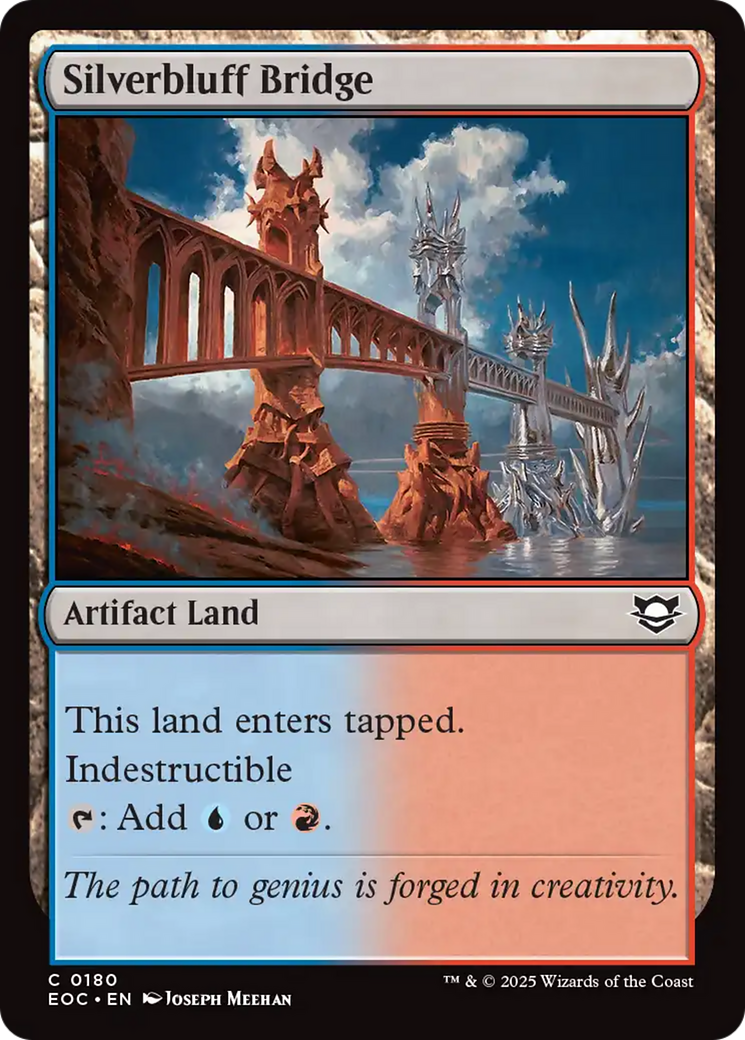 Silverbluff Bridge [Edge of Eternities Commander] | Gear Gaming Bentonville