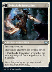 Twinblade Geist // Twinblade Invocation [Innistrad: Crimson Vow] | Gear Gaming Bentonville