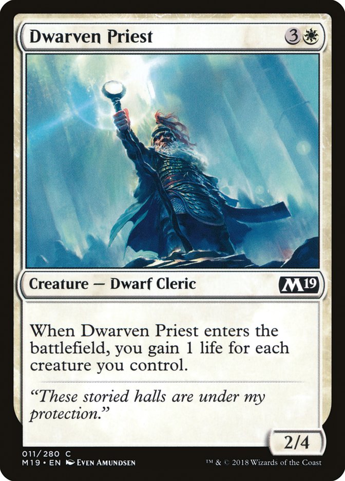 Dwarven Priest [Core Set 2019] | Gear Gaming Bentonville