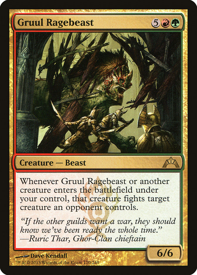 Gruul Ragebeast [Gatecrash] | Gear Gaming Bentonville