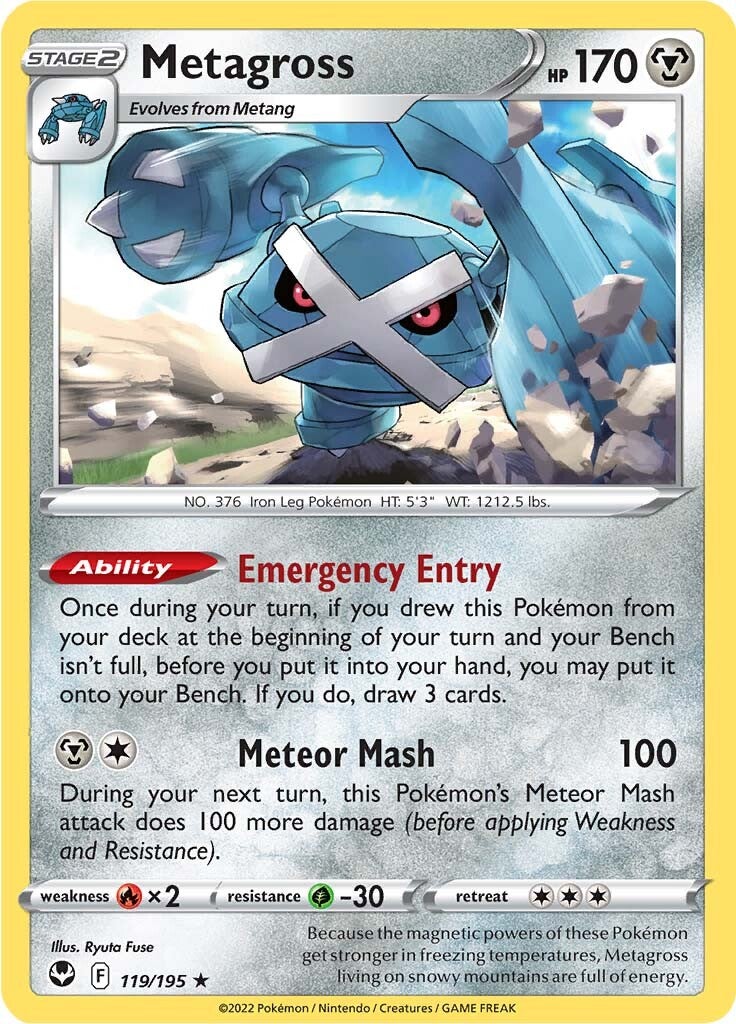 Metagross (119/195) [Sword & Shield: Silver Tempest] | Gear Gaming Bentonville