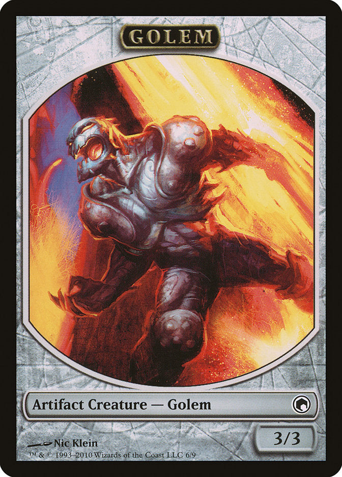 Golem Token [Scars of Mirrodin Tokens] | Gear Gaming Bentonville