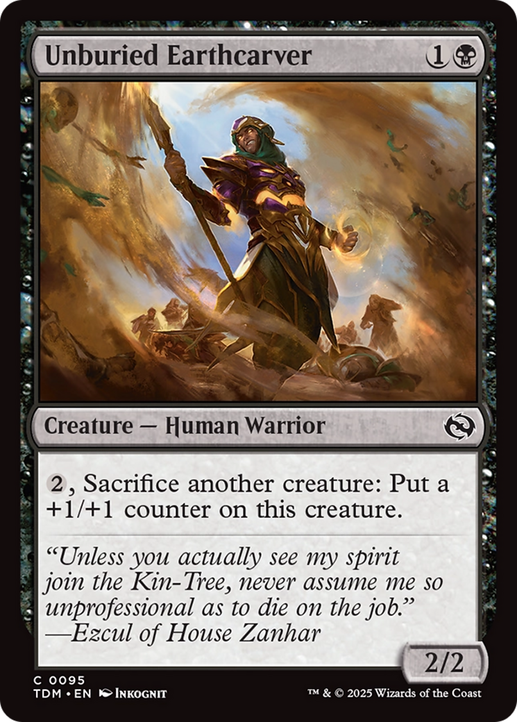 Unburied Earthcarver [Tarkir: Dragonstorm] | Gear Gaming Bentonville