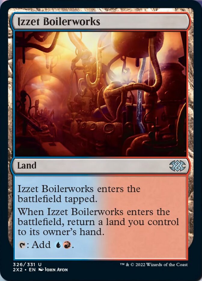 Izzet Boilerworks [Double Masters 2022] | Gear Gaming Bentonville