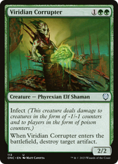 Viridian Corrupter [Phyrexia: All Will Be One Commander] | Gear Gaming Bentonville