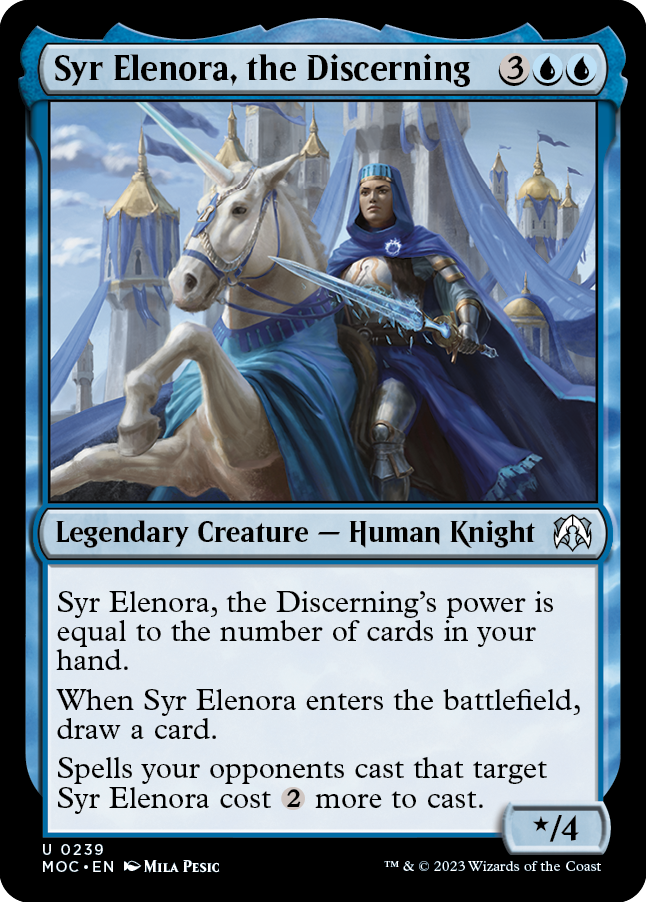 Syr Elenora, the Discerning [March of the Machine Commander] | Gear Gaming Bentonville