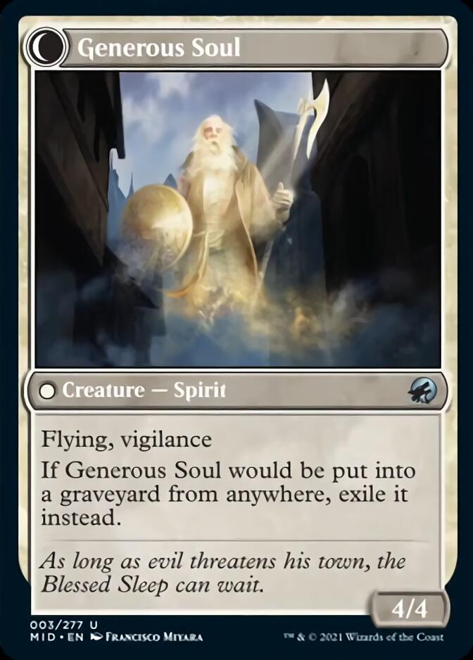 Beloved Beggar // Generous Soul [Innistrad: Midnight Hunt] | Gear Gaming Bentonville