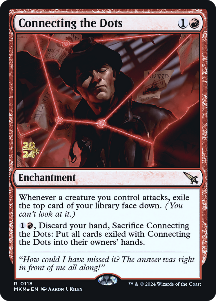 Connecting the Dots [Murders at Karlov Manor Prerelease Promos] | Gear Gaming Bentonville