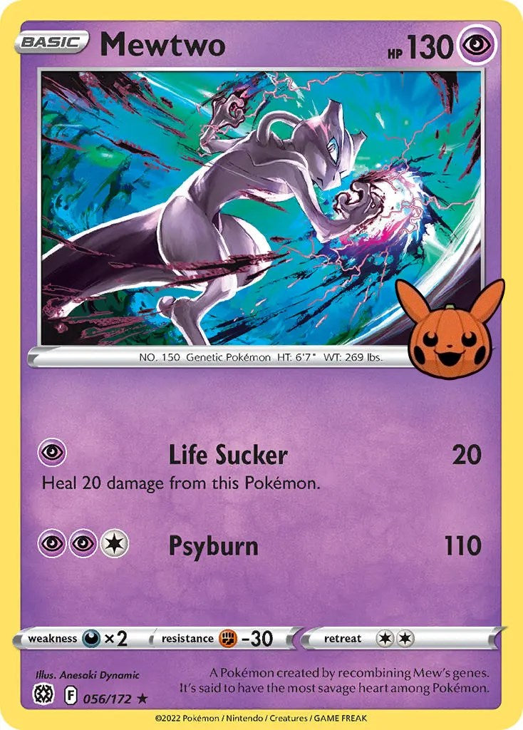 Mewtwo (056/172) [Trick or Trade] | Gear Gaming Bentonville