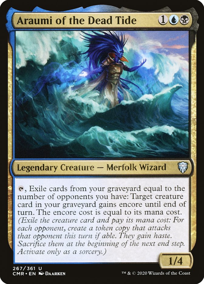 Araumi of the Dead Tide [Commander Legends] | Gear Gaming Bentonville