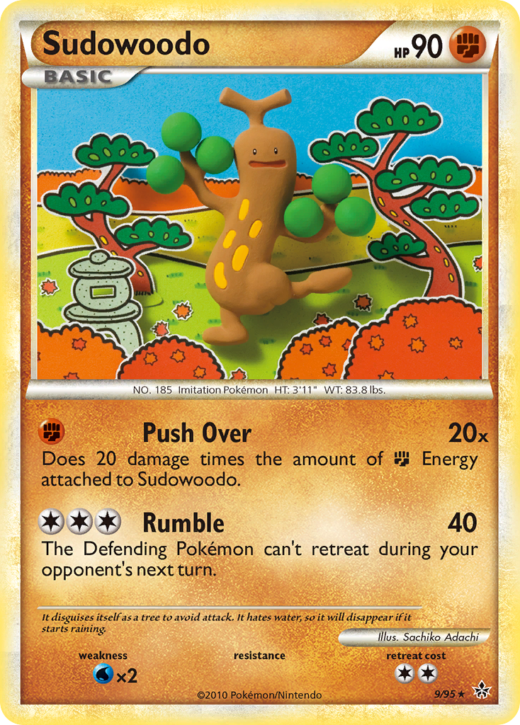 Sudowoodo (9/95) [HeartGold & SoulSilver: Unleashed] | Gear Gaming Bentonville