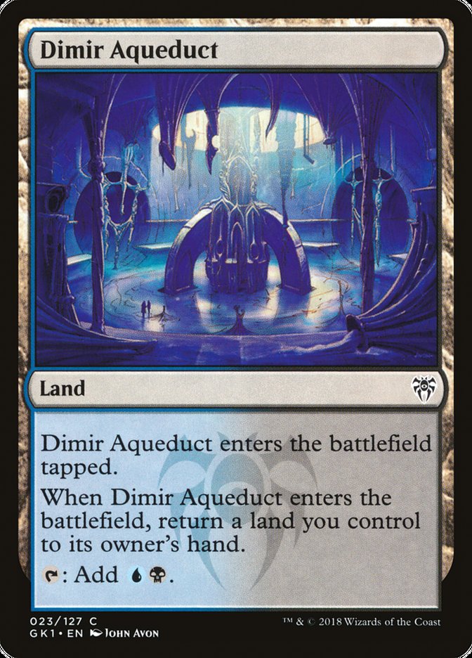 Dimir Aqueduct [Guilds of Ravnica Guild Kit] | Gear Gaming Bentonville