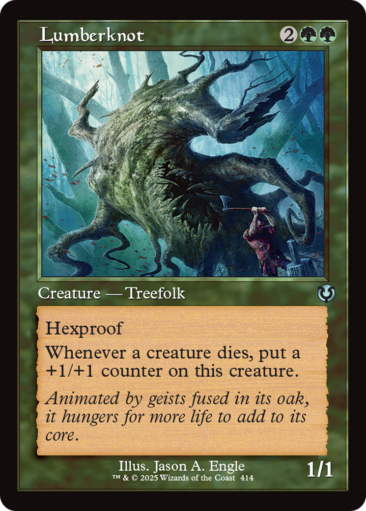 Lumberknot (Retro Frame) [Innistrad Remastered] | Gear Gaming Bentonville