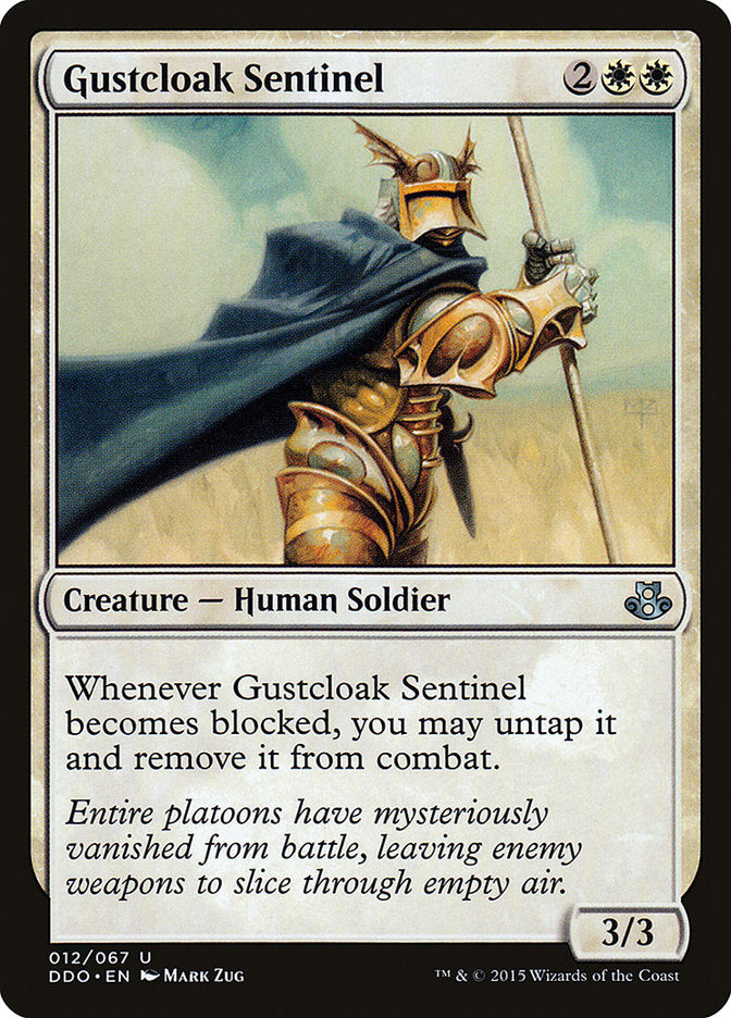 Gustcloak Sentinel [Duel Decks: Elspeth vs. Kiora] | Gear Gaming Bentonville