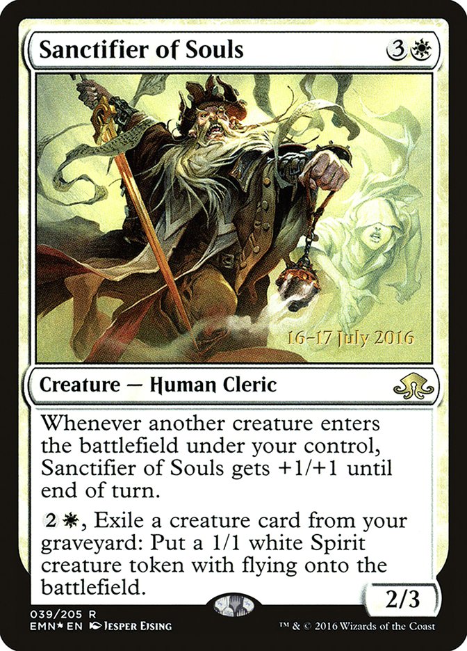 Sanctifier of Souls [Eldritch Moon Prerelease Promos] | Gear Gaming Bentonville
