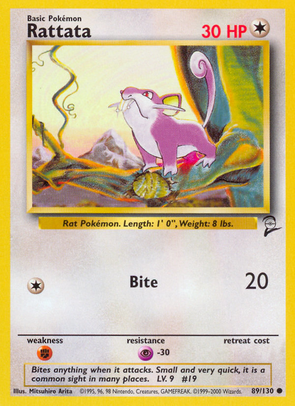 Rattata (89/130) [Base Set 2] | Gear Gaming Bentonville