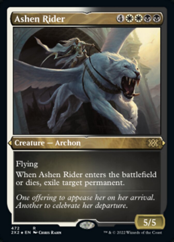 Ashen Rider (Foil Etched) [Double Masters 2022] | Gear Gaming Bentonville