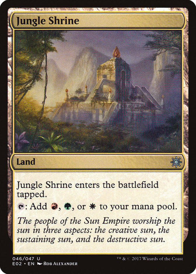 Jungle Shrine [Explorers of Ixalan] | Gear Gaming Bentonville