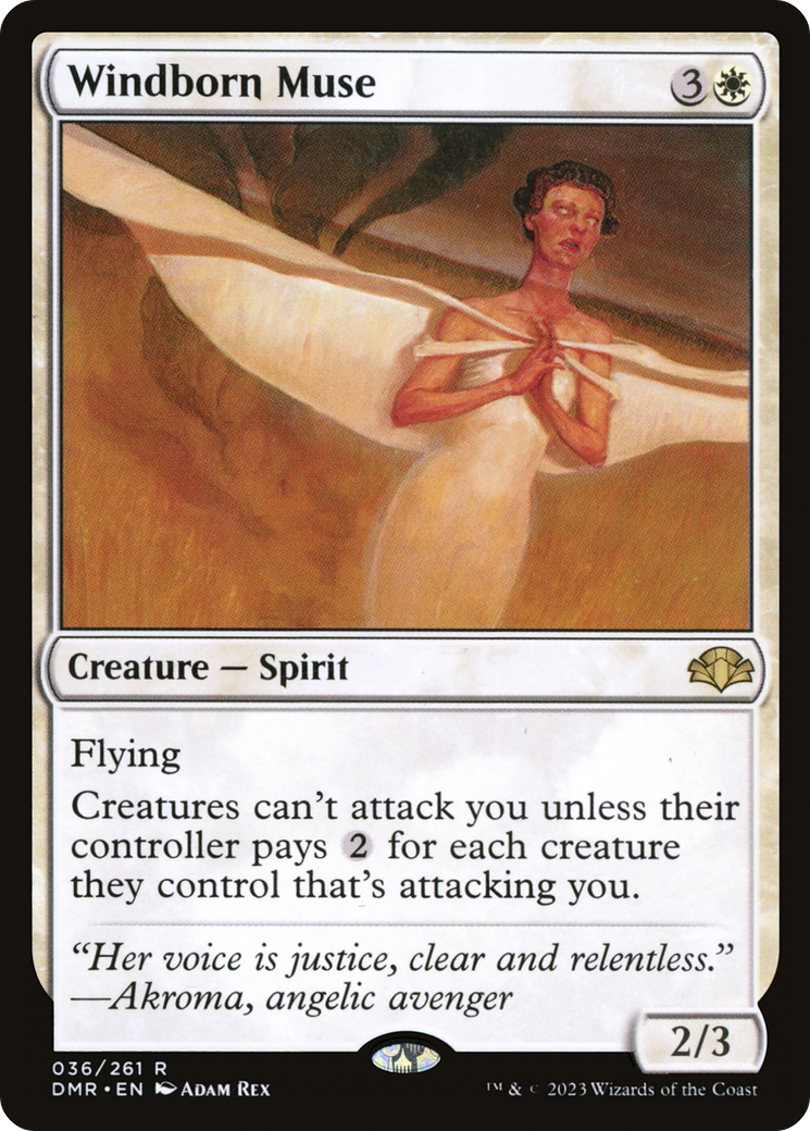 Windborn Muse [Dominaria Remastered] | Gear Gaming Bentonville