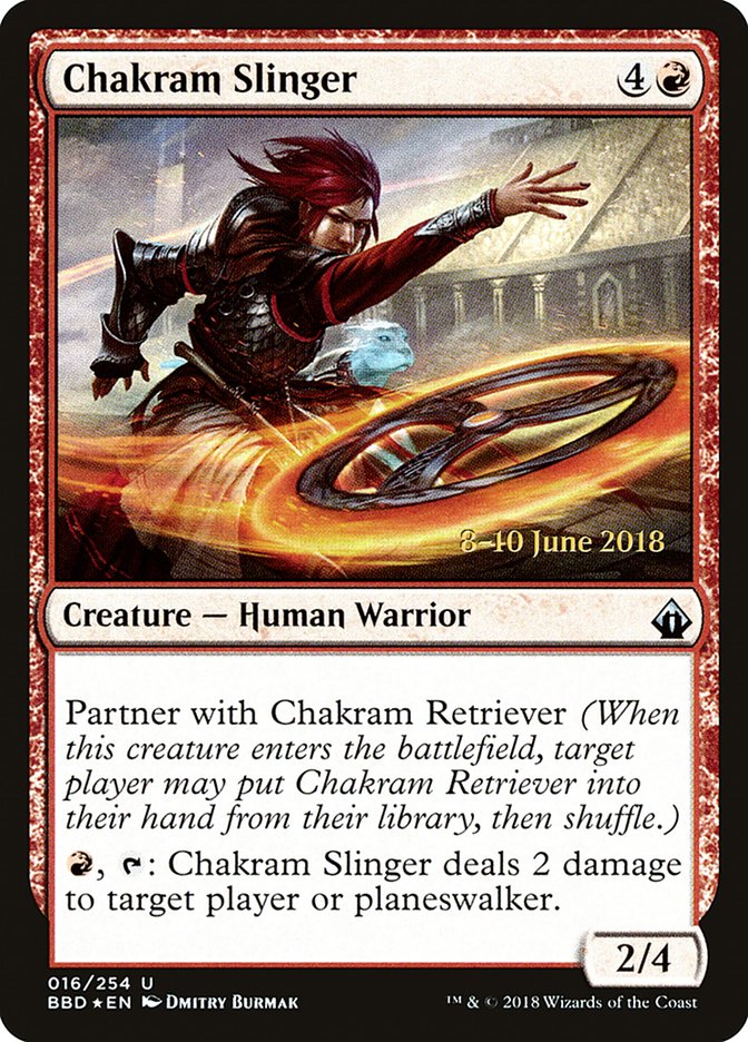 Chakram Slinger [Battlebond Prerelease Promos] | Gear Gaming Bentonville