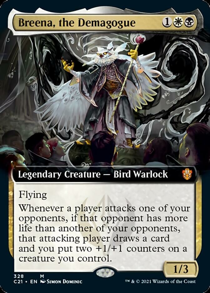 Breena, the Demagogue (Extended Art) [Commander 2021] | Gear Gaming Bentonville