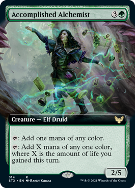 Accomplished Alchemist (Extended Art) [Strixhaven: School of Mages] | Gear Gaming Bentonville